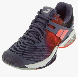 Babolat Women's Propulse Fury AC Tennis Shoes (Purple/Pink) (8.5 B)